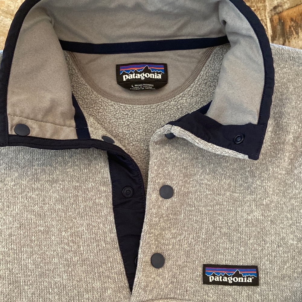 Mens fleece Patagonia pullover